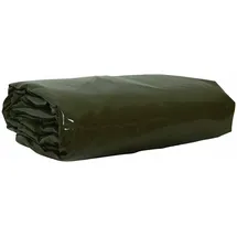 vidaXL Plane 650g / m2 Olive Grün 5 x 7 m Canvas mit PVC-Beschichtung