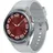 Silver 43 mm LTE Hybrid EcoLeather Band Silver S/M