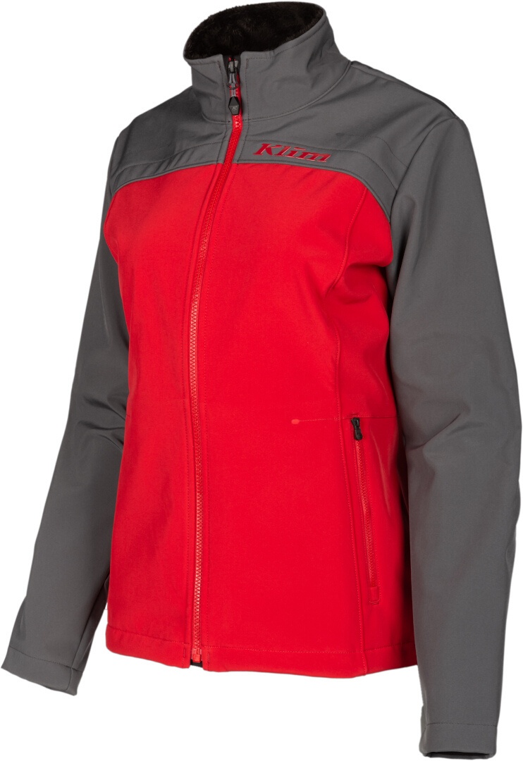 Klim Whistler Damen Jacke, grau-rot, Größe M