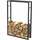 BC-ELEC Holzablage Stahl 150 x 100 x 25 cm Schwarz