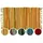 Marrakesch Orient & Mediterran Interior MARRAKESCH Teppich Läufer handgewebt Callum Grau Cotton Rug klein 50x90 cm | Boho Streifen Teppiche aus Baumwolle mit Fransen | Fußmatte Vorleger | Wohnzimmer, Küche, Flur