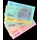 Cool Scheine 400 Stück Buntes Esspapier-Eurogeld in Box 550 g