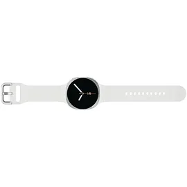 Samsung Galaxy Watch8 Bluetooth 40 mm Silver Sport Band White S/M