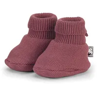 Sterntaler Unisex Baby GOTS Strick-Schuh, Rosa, 17-18 EU