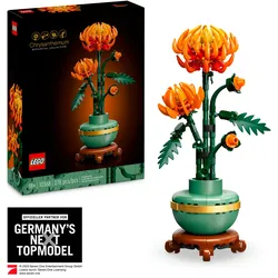LEGO® Konstruktionsspielsteine »Chrysantheme (10368), LEGO Botanicals«, (278 St.), Made in Europe LEGO® bunt