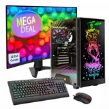 gamemax Gaming PC Rockstar Ryzen 5 5600GT 2023 32" Curved  AMD Ryzen 5 5600GT 4,4 GHz 16 GB RAM 1 TB SSD Radeon Graphics Windows 11