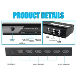 Equip 332726 5-Fach HDMI 2.0 Switch