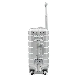 Redolz Pro Aluminium 4-Rollen Cabin 55 cm / 42 l silber