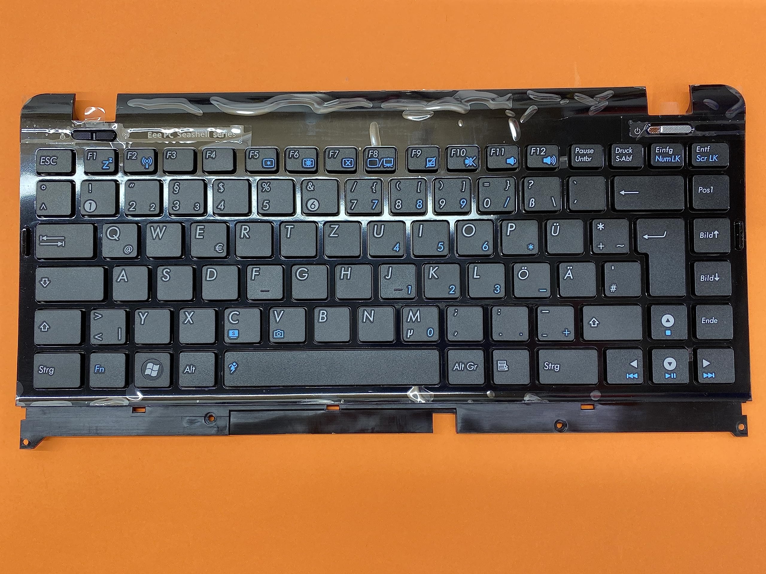 T-ProTek DEUTSCHE - Tastatur Keyboard mit Rahmen kompatibel für Asus EEE PC EPC 1215 1215N 1215P