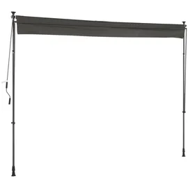 Konifera Klemmmarkise 200 x 120 cm grau