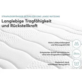 Ravensberger Matratzen Komfortschaum Komfort-MED 120 x 200 cm H4