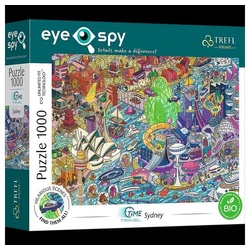 Trefl Puzzle UFT Eye Spy Puzzle 1000 - Time Travel: Sydney, Australien, 599 Puzzleteile