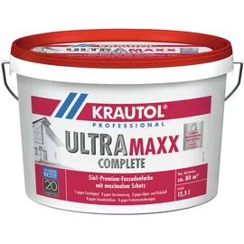 Krautol GmbH Fassadenfarbe Ultra Maxx Complete Weiß 5 l
