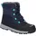 Hi Tec Leo WP Junior marineblau/schwarz 30