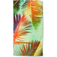 Good Morning Strandtuch »Palms«, Multi Polyester, B/L: ca. 100x180,