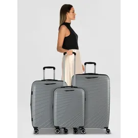 Benzi 5808 Koffer-Set 3-tlg. grau