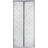 Maximex Wärmeschutz 2in1 Klettband 90 x 200 cm Grau 1 Stk.