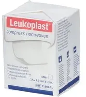 LEUKOPLAST® Compresses non tissées 7,5 x cm 100 pc(s)