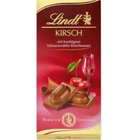 Lindt Tafelschokolade Kirschwasser Vollmilch, 100g