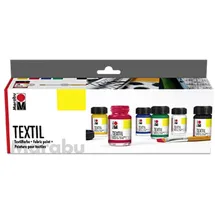 Marabu Textilfarbe Starter Set 1 St. mehrfarbig 15 ml