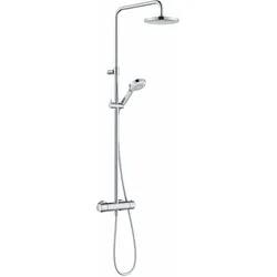 DIVE DIVE S 3S Thermostat Dual Shower System chrom