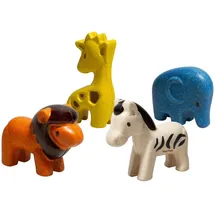 PlanToys Wildtier-Set bunt