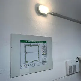 Megatron LED-Ovalleuchte Kunststoff 8 W 1000 lm grau