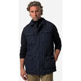 Boston Park Steppweste in navy blau | Gr.: 8XL