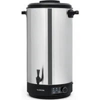Klarstein - Einkochautomat mit Hahn, 60L Glühweinkocher, Edelstahl-Glühweinkocher mit Zapfhahn, Großer Heißwasserspender, 2500W Einkochautomat für