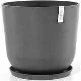 ECOPOTS Blumentopf ECOPOTS "Oslo 55 + Wassersystem Grau" Pflanzgefäße Gr. B/H/T: 55cm x 48,5cm x 55cm, grau für innen und außen: frostsicher, bruchsicher lichtbeständig