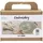 Creativ Company DIY Sets Sticken & Nadelstanzen Mini Kreativ Set Sticken, Staubgrün, Stickrahmen, Kreativ Box