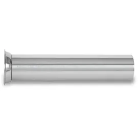 Vertes Füllrohr Fülltülle Ersatzteil 38mm Rohr 53mm Flansch Silber