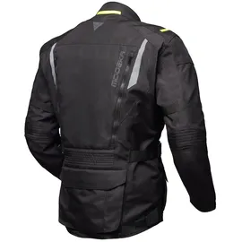 Modeka Varus Motorradjacke Schwarz/Gelb 2XL