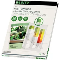 Leitz Laminierfolien glänzend 80 mikron A4