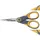 Westcott E-33650 00 WESTCOTT Schere Titanium Non Stick, Länge: 130 mm, grau/gelb