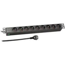 EFB-Elektronik Steckdosenleiste 1,80 m Schwarz 9 St.