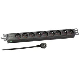 EFB-Elektronik Steckdosenleiste 1,80 m Schwarz 9 St.