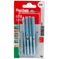 Fischer Stockschraube STS 8 x 100 4 Stück