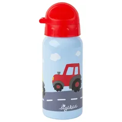 sigikid Edelstahl Kinder TrinkflascheTraktor | Accessoires Kinder für Kinder | Mehrfarbig
