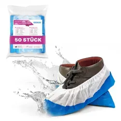 ARNOMED COVER Überziehschuhe, 9g, CPE/PP, blau 451-90 , 1 Karton = 10 Packungen à 50 Stück