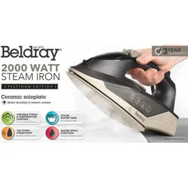 Beldray Dampfbügeleisen BEL01848VDE grau