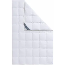 Haeussling Daunenbettdecke HAEUSSLING "Kristall Edition", weiß, B:155cm L:220cm, Bezug: 100% Baumwolle. Füllung: 60% Daunen, 40% Federn, Bettdecken