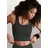 LASCANA Crop-Top Schwarz S
