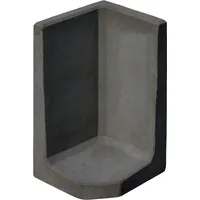 Diephaus L-Stein Ecke 80 x 50 x 50 cm Anthrazit