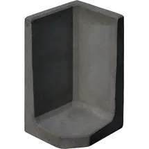 Diephaus L-Stein Ecke 80 x 50 x 50 cm Anthrazit