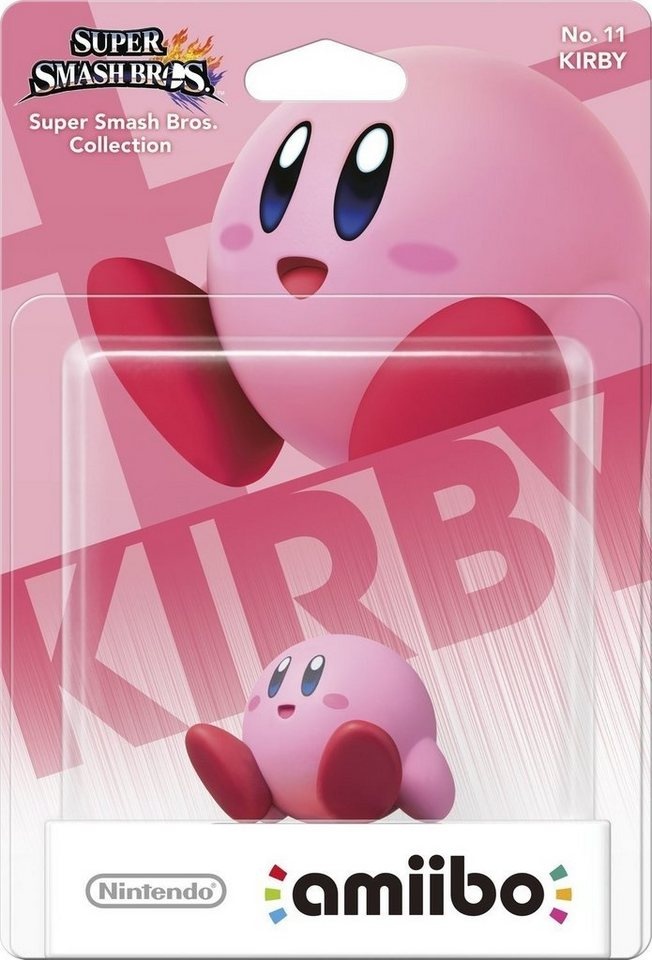 Nintendo amiibo Kirby aus der Super Smash Bros. Collection Switch Wii U 3DS Switch-Controller rosa