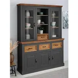 OTTO home Buffet Selma 145 x 38 x 191 cm GRAU