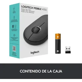 Logitech Pebble M350 Wireless graphite
