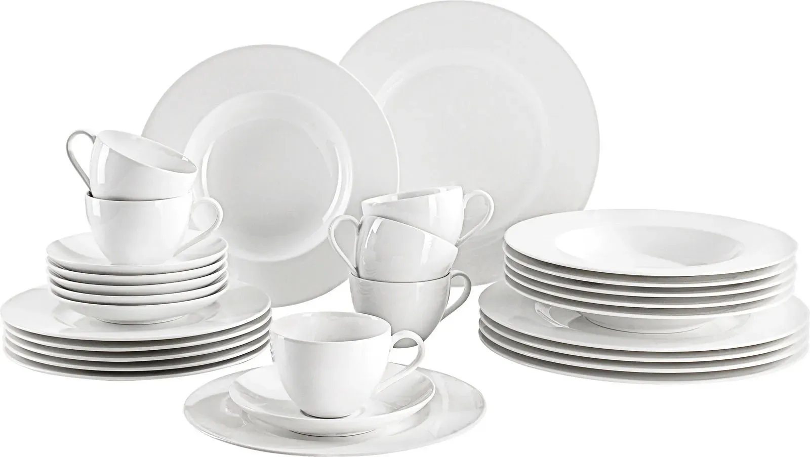 Villeroy & Boch Kombiservice Basic White 30-tlg.