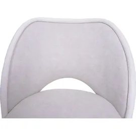 MCW Esszimmerstuhl MCW-N72 Stoff creme 6er Set